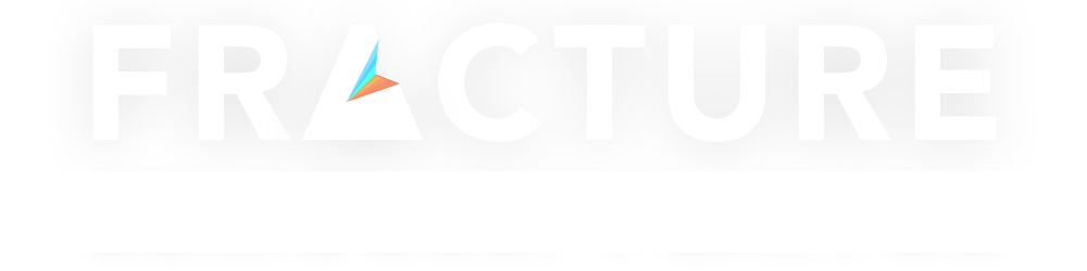 Fracture Text Logo